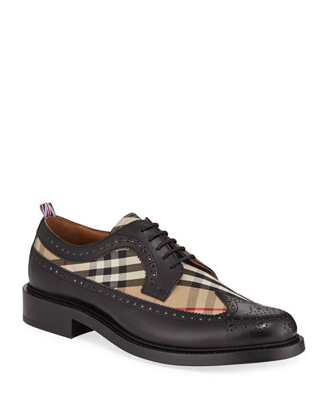 burberry dress shoe|Burberry men's wingtip shoes.